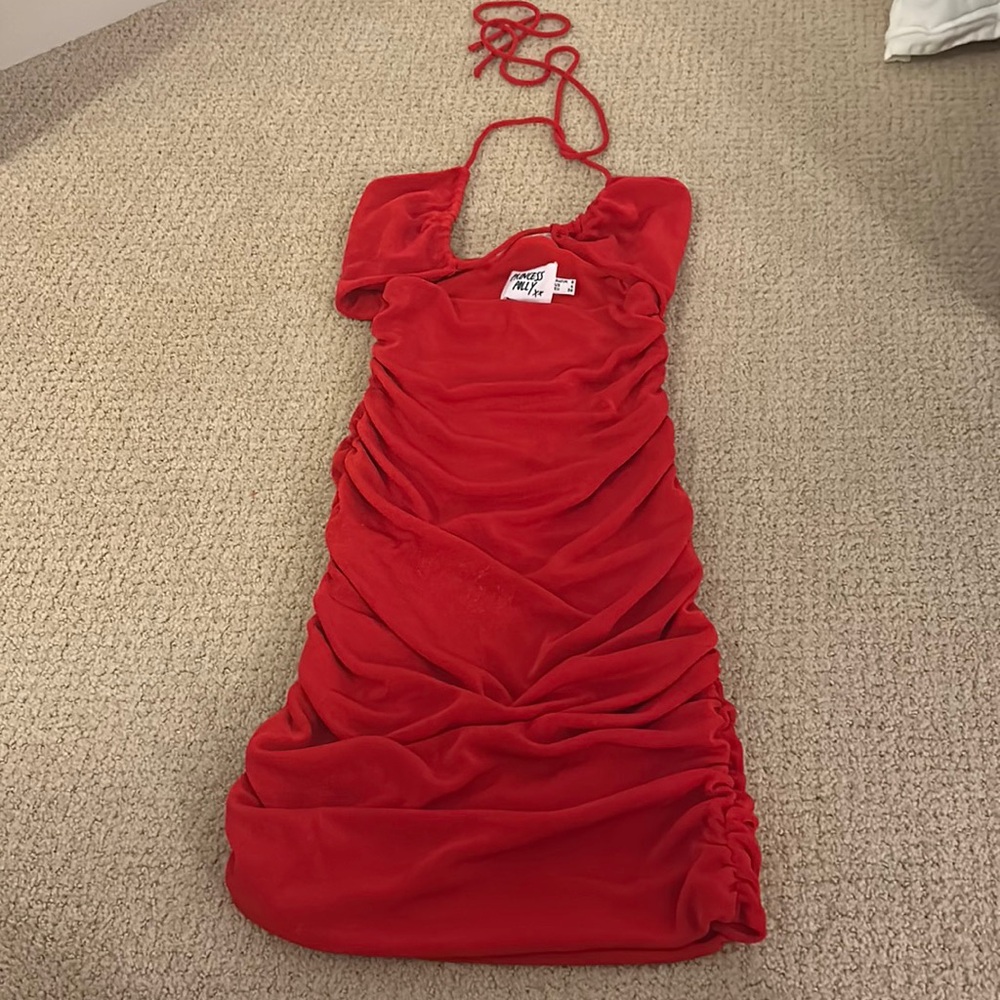Princess polly red mini dress